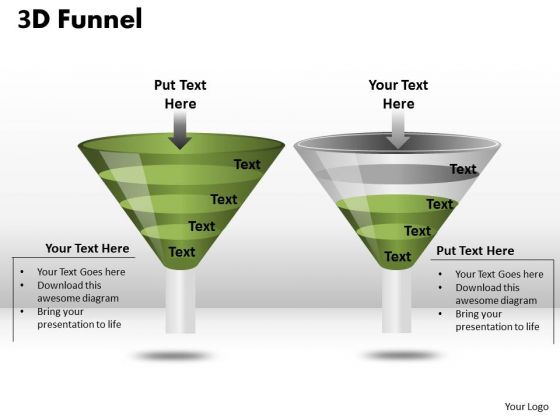 Strategy Diagram 2 Different Usage Funnel Diagram Consulting Diagram