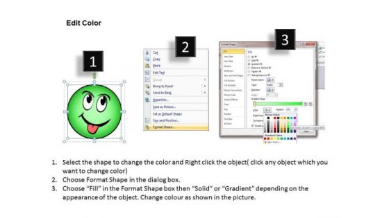 Strategy Diagram Design Of Cheerful Smiley Sales Diagram