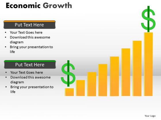 Strategy Diagram Economic Growth Consulting Diagram
