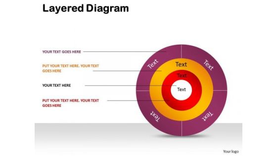 Strategy Diagram Layered Templates Sales Diagram