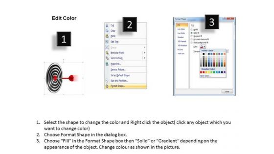 Strategy Diagram Targets Style Sales Diagram