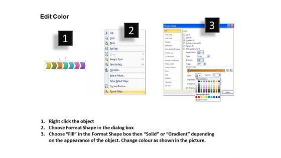 Strategy Ppt Theme Seven Steps Working With Slide Numbers Linear Process 1 Design