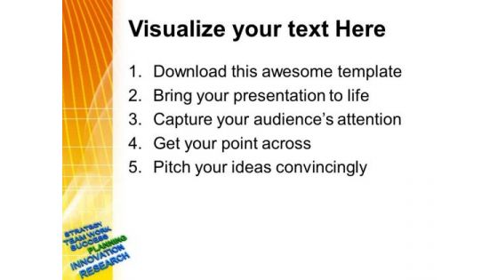 Strategy Team Work Success Planning PowerPoint Templates Ppt Backgrounds For Slides 0313