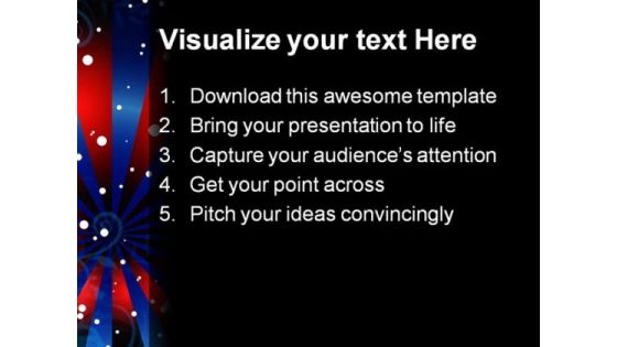 Stripe Background Americana PowerPoint Templates And PowerPoint Backgrounds 0711
