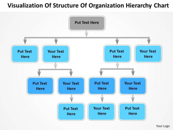 Structure Organization Hierarchy Chart Ppt Standard Business Plan PowerPoint Templates