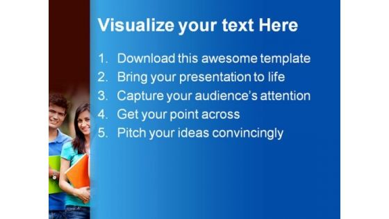 Students Group Education PowerPoint Templates And PowerPoint Backgrounds 0411