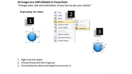Subsequent Arrow Process 6 Stages Vision Flowchart Templates PowerPoint