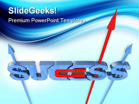 Success Concept Business PowerPoint Templates And PowerPoint Backgrounds 0711