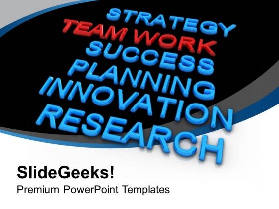 Success Depends On Teamwork PowerPoint Templates Ppt Backgrounds For Slides 0513