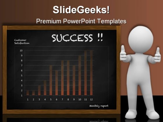 Success Future Metaphor PowerPoint Backgrounds And Templates 1210