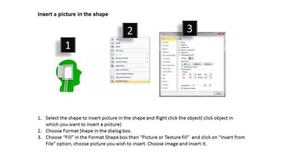 Successful Business People 3d Man Human Face With Ladder And Open Door PowerPoint Slides