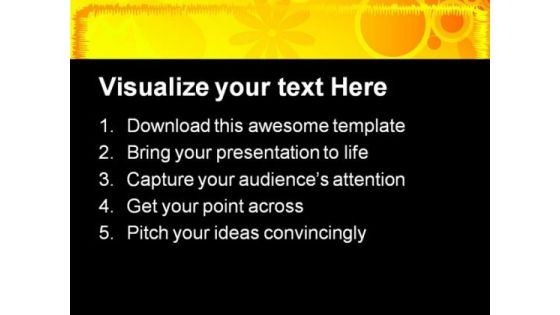 Summer Abstract Background PowerPoint Templates And PowerPoint Backgrounds 0511