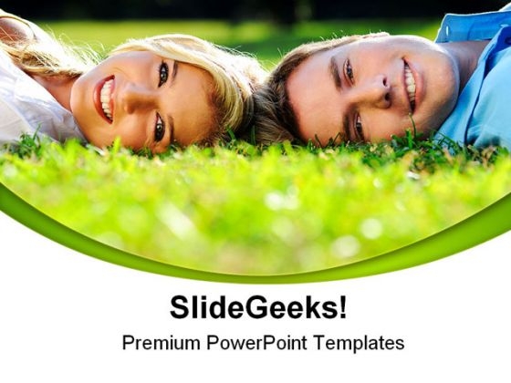 Summer Couple Youth Nature PowerPoint Themes And PowerPoint Slides 0411