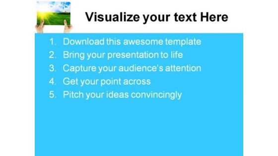 Summer Photo Nature PowerPoint Templates And PowerPoint Backgrounds 0411