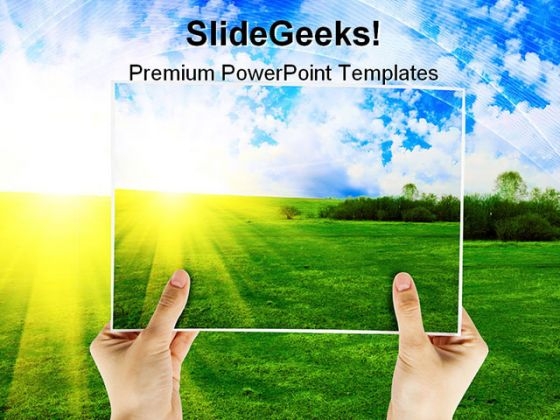 Summer Photo Nature PowerPoint Templates And PowerPoint Backgrounds 0411