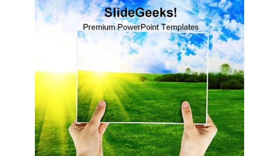 Summer Photo Nature PowerPoint Themes And PowerPoint Slides 0411