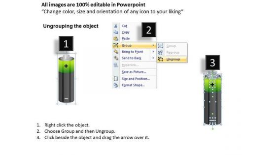 Sun Batteries Renewable Energy PowerPoint Slides And Ppt Diagram Templates
