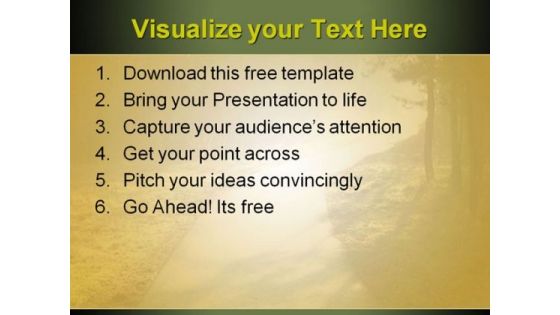 Sunrays PowerPoint Template