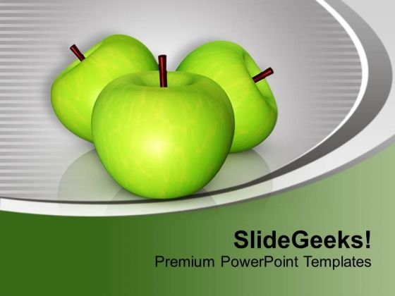 Sweet Fruits Good For Health PowerPoint Templates Ppt Backgrounds For Slides 0713