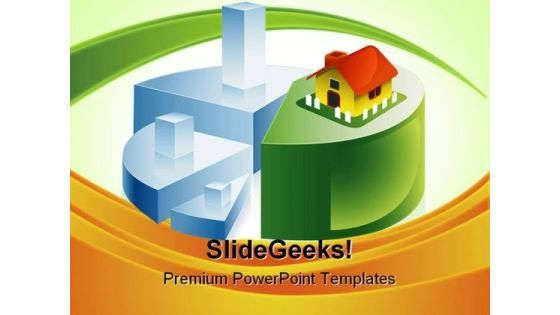 Sweet Home Real Estate PowerPoint Templates And PowerPoint Backgrounds 0411