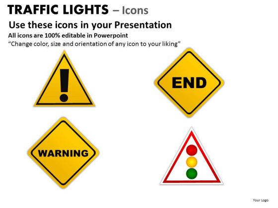 Symbol Design Traffic Light PowerPoint Slides And Ppt Diagram Templates