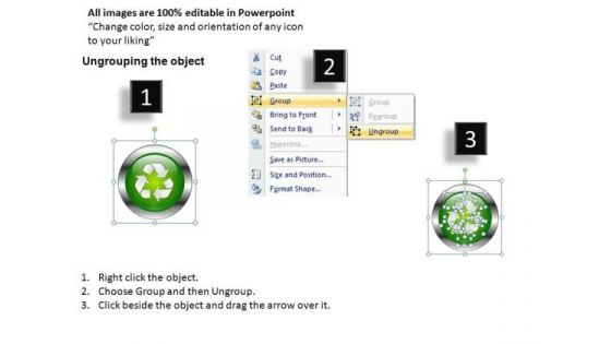 Symbol Green Energy PowerPoint Slides And Ppt Diagrams Templates