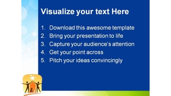 Symbol Of Family People PowerPoint Themes And PowerPoint Slides 0811
