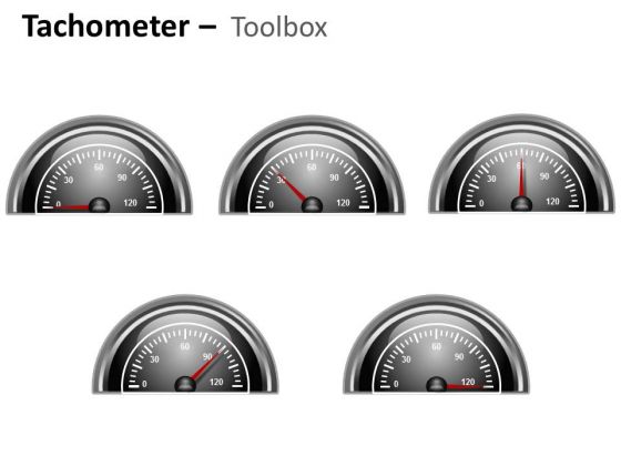 Symbol Tachometer Half Dial PowerPoint Slides And Ppt Diagram Templates
