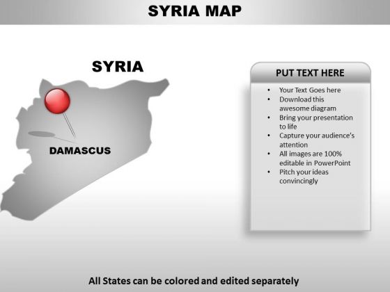 Syria Country PowerPoint Maps