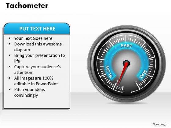 Tachometer PowerPoint Presentation Template