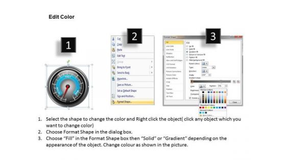 Tachometer PowerPoint Presentation Template