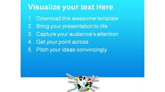 Tagging On World Earth PowerPoint Themes And PowerPoint Slides 0411