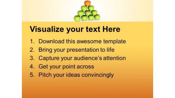 Take A Balance Diet For Good Health PowerPoint Templates Ppt Backgrounds For Slides 0513