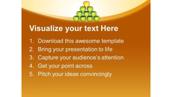 Take A Balance Diet Health PowerPoint Templates Ppt Backgrounds For Slides 0413