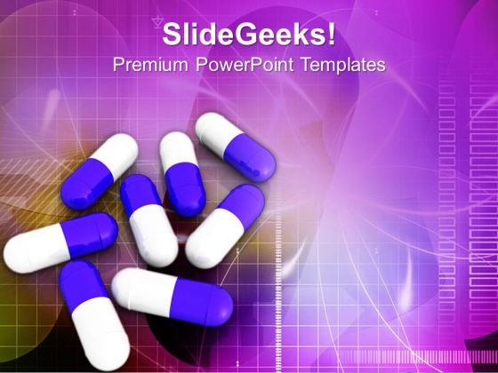 Take Medicine And Stay Healthy PowerPoint Templates Ppt Backgrounds For Slides 0513