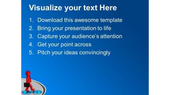 Take The Easiest Path PowerPoint Templates Ppt Backgrounds For Slides 0713