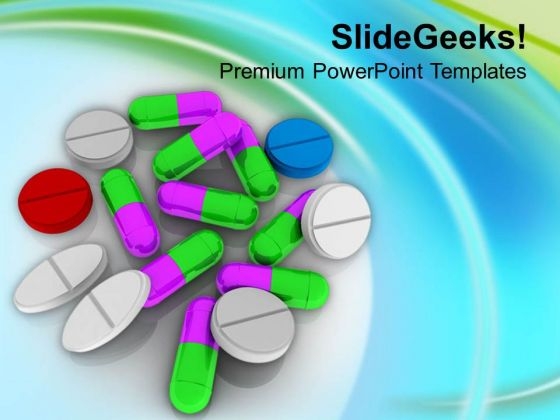 Take The Right Medicine PowerPoint Templates Ppt Backgrounds For Slides 0613