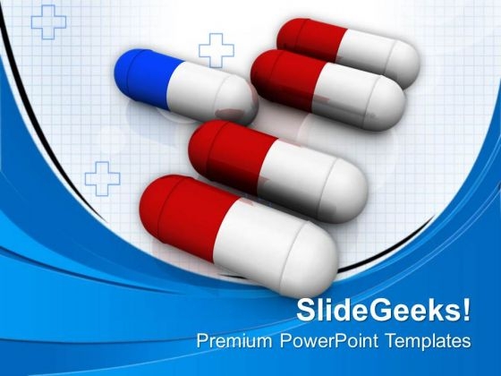 Take The Right Pills For Disease PowerPoint Templates Ppt Backgrounds For Slides 0613