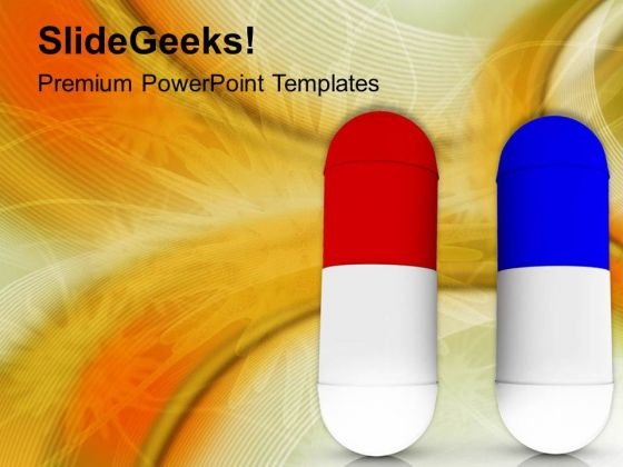 Taking The Right Medicine Is Important PowerPoint Templates Ppt Backgrounds For Slides 0613