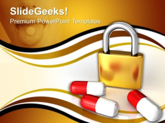 Tamper Proof Medication Health PowerPoint Templates And PowerPoint Themes 1112