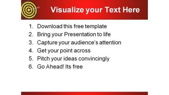 Target Competition PowerPoint Template