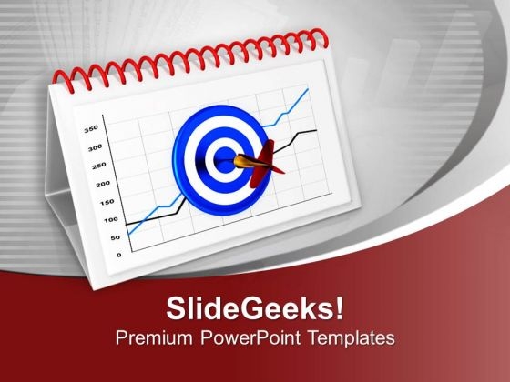 Target Achieved In Business Success PowerPoint Templates Ppt Backgrounds For Slides 0413