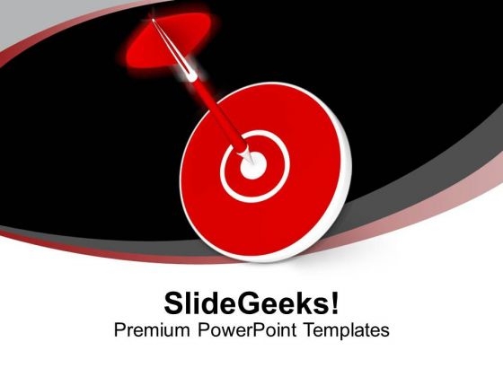 Target Goals To Grow Business And Market PowerPoint Templates Ppt Backgrounds For Slides 0413