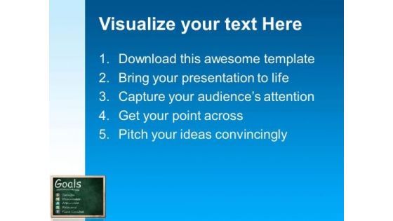 Target On Smart Goals Business PowerPoint Templates And PowerPoint Themes 0512