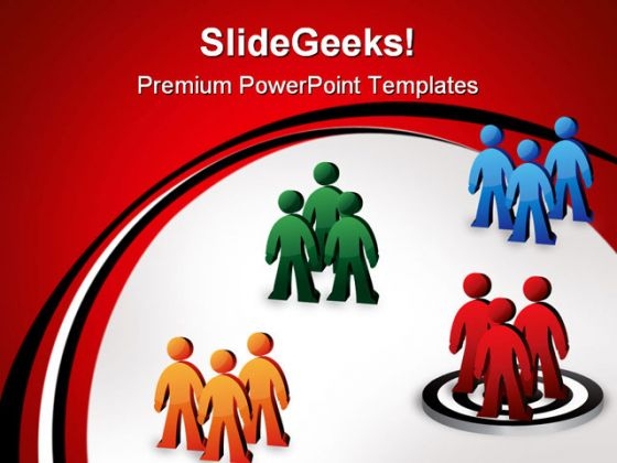 Target Team Leadership PowerPoint Templates And PowerPoint Backgrounds 1211