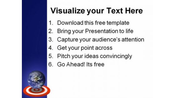 Global Earth PowerPoint Template