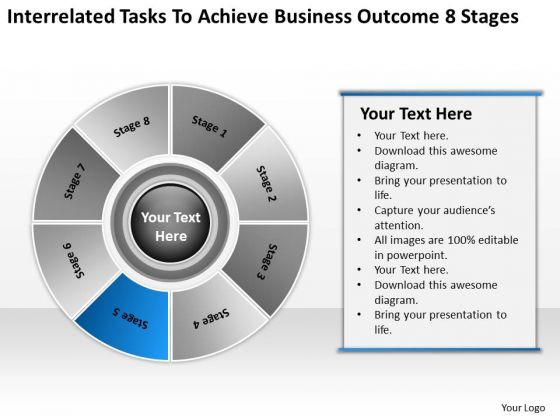 Tasks To Achieve Business Outcome 8 Stages Microbrewery Plan PowerPoint Slides