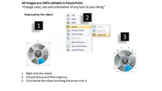 Tasks To Achieve Business Outcome 8 Stages Template Of Plan PowerPoint Slides