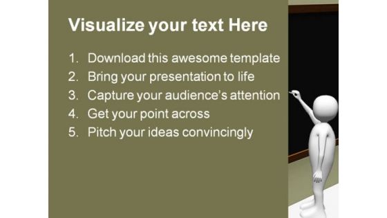 Teacher Education PowerPoint Templates And PowerPoint Backgrounds 0511