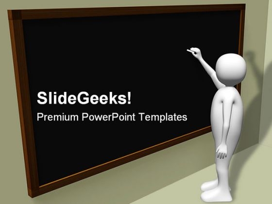 Teacher Education PowerPoint Templates And PowerPoint Backgrounds 0511